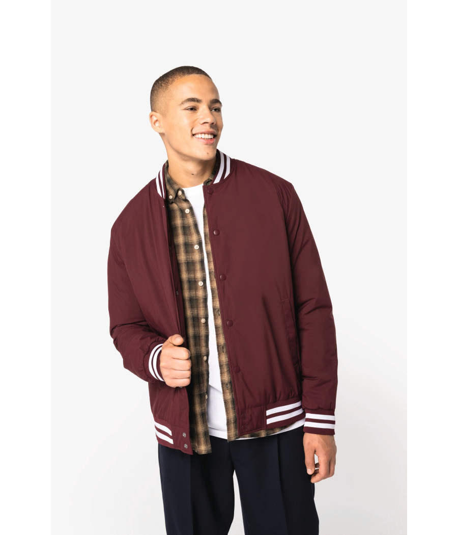 Veste teddy rembourrée écoresponsable unisexe