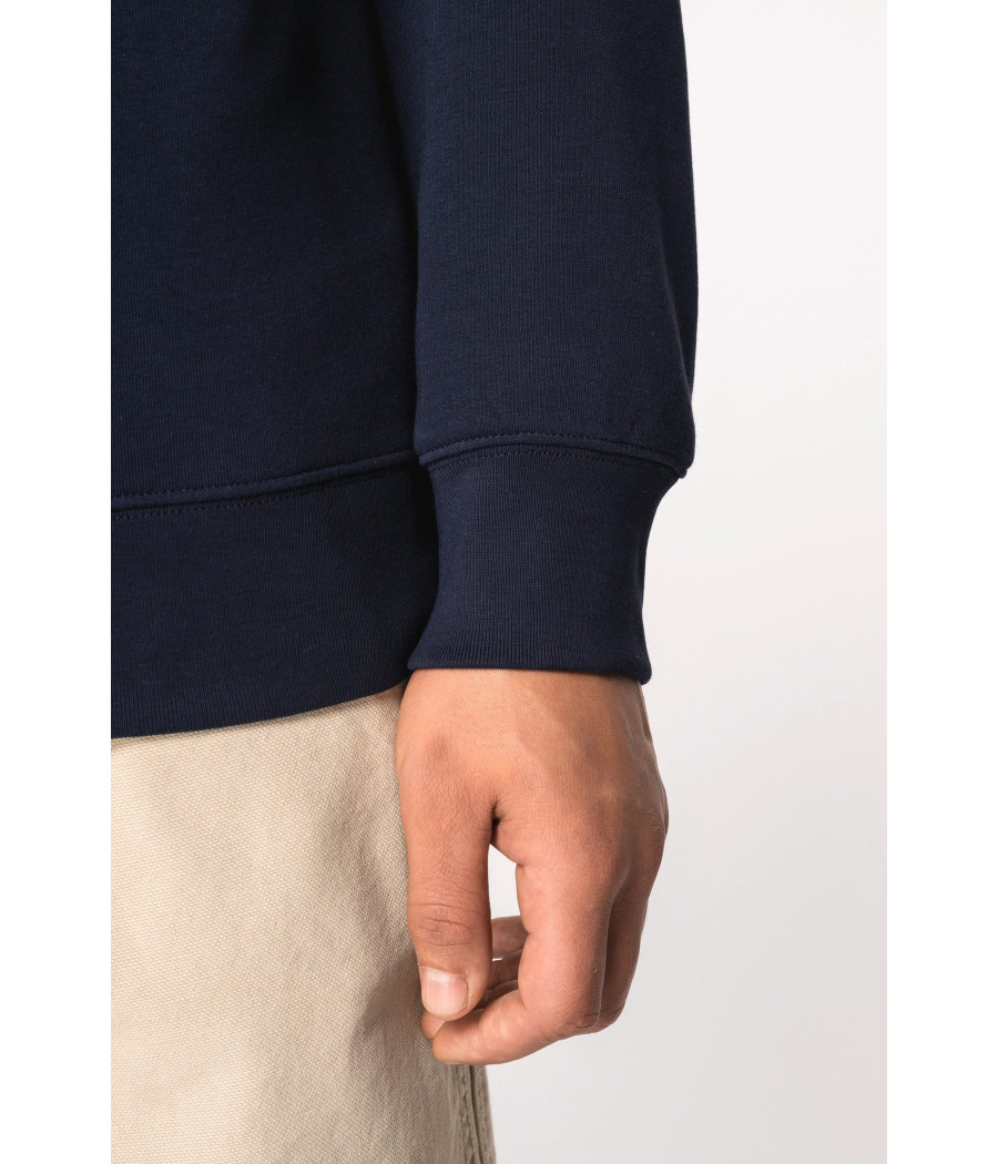 Sweat-shirt écoresponsable à col rond unisexe