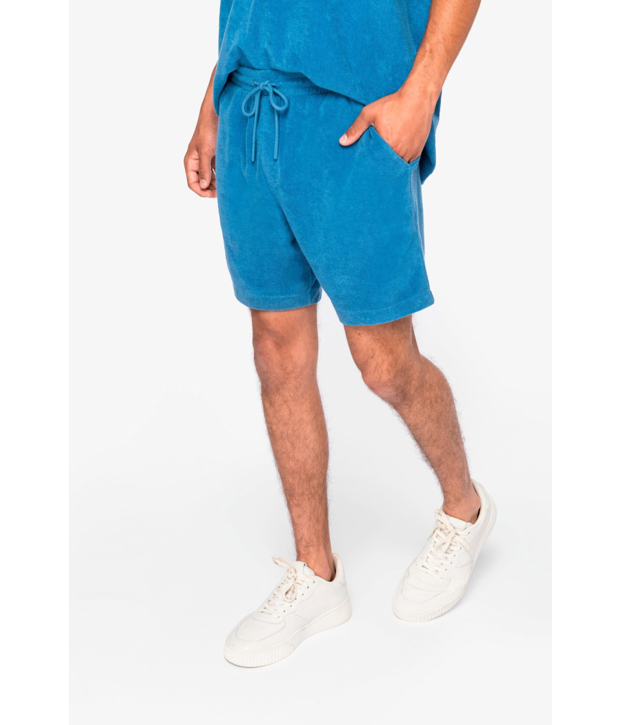 Short écoresponsable en éponge homme