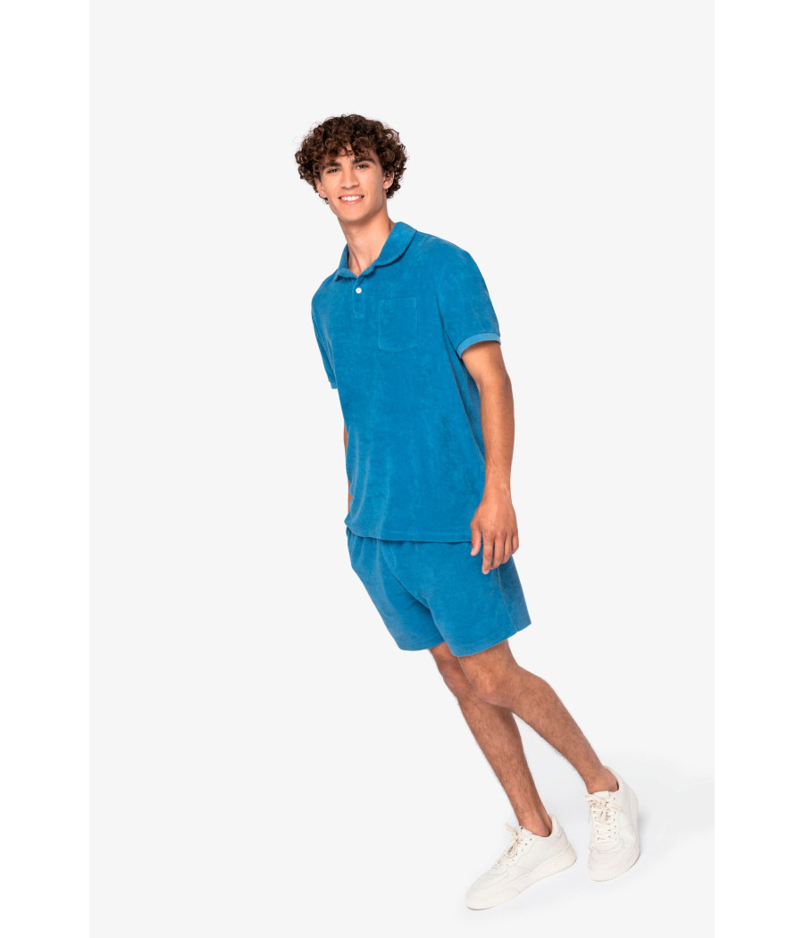 Short écoresponsable en éponge homme