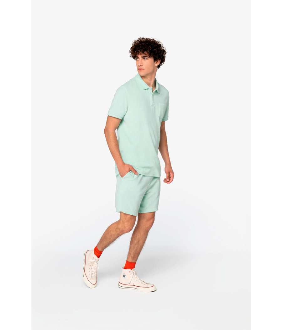 Short écoresponsable en éponge homme