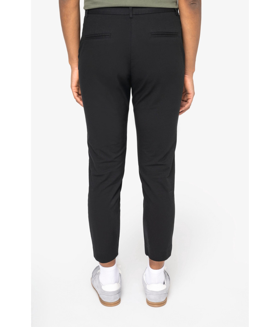 Pantalon chino 7/8 écoresponsable femme
