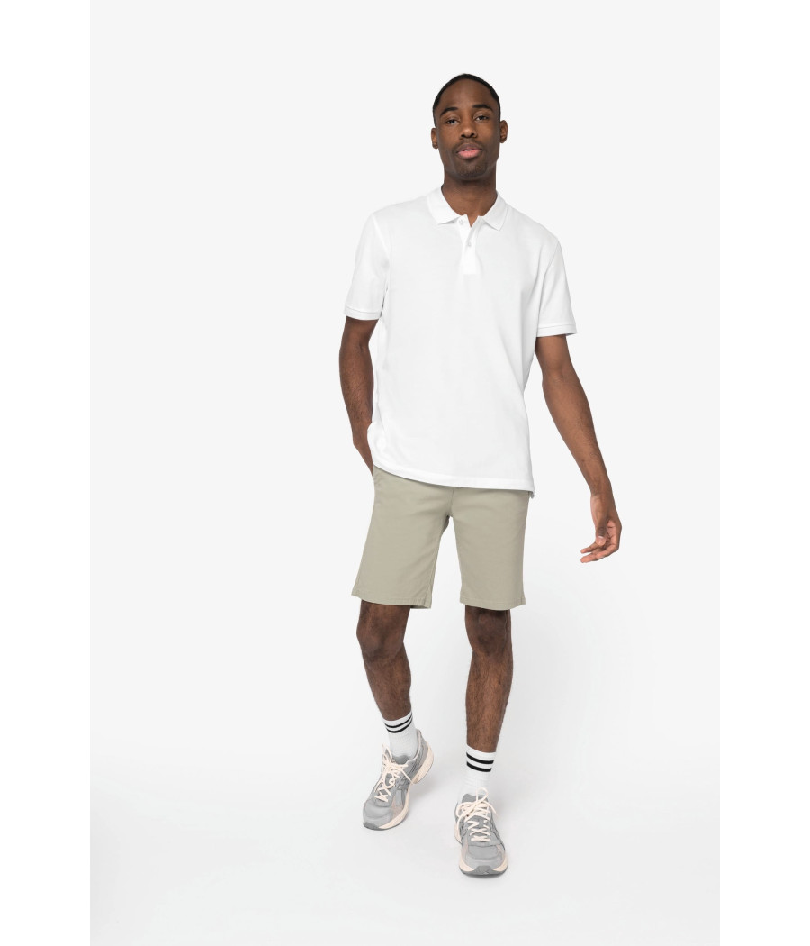 Bermuda chino écoresponsable homme