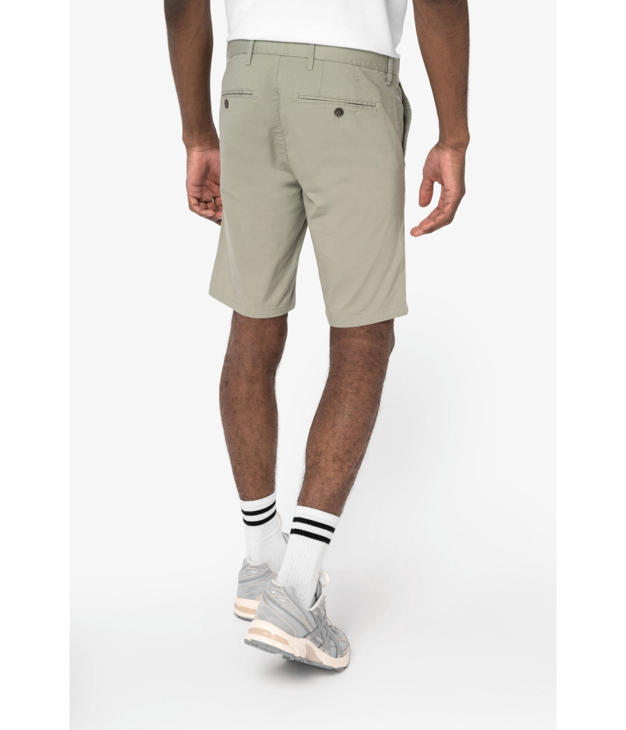Bermuda chino écoresponsable homme