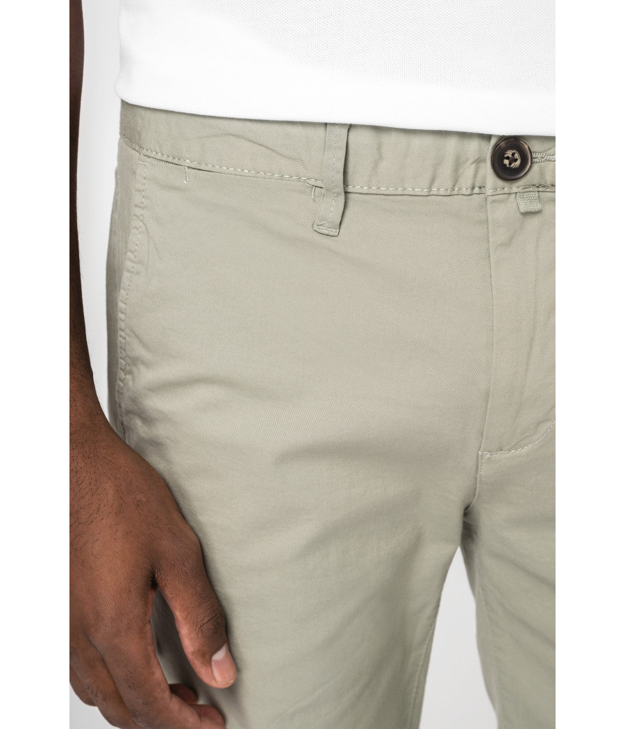 Bermuda chino écoresponsable homme