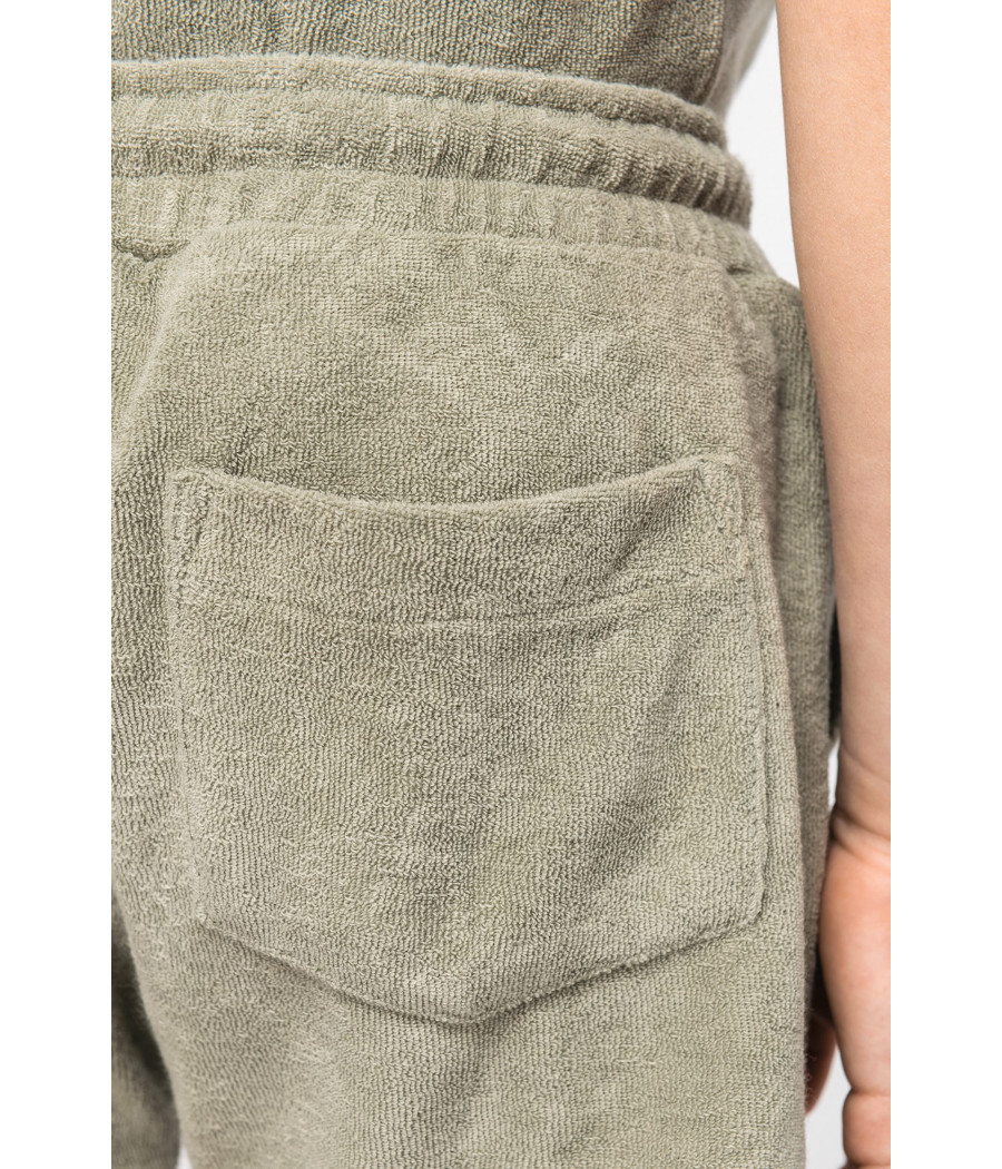 Short écoresponsable en éponge garçon