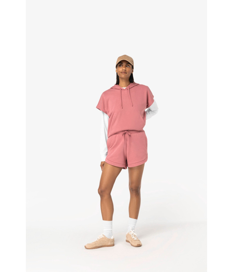 Short écoresponsable French Terry femme