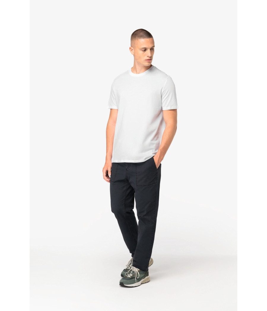 Pantalon utility écoresponsable délavé homme