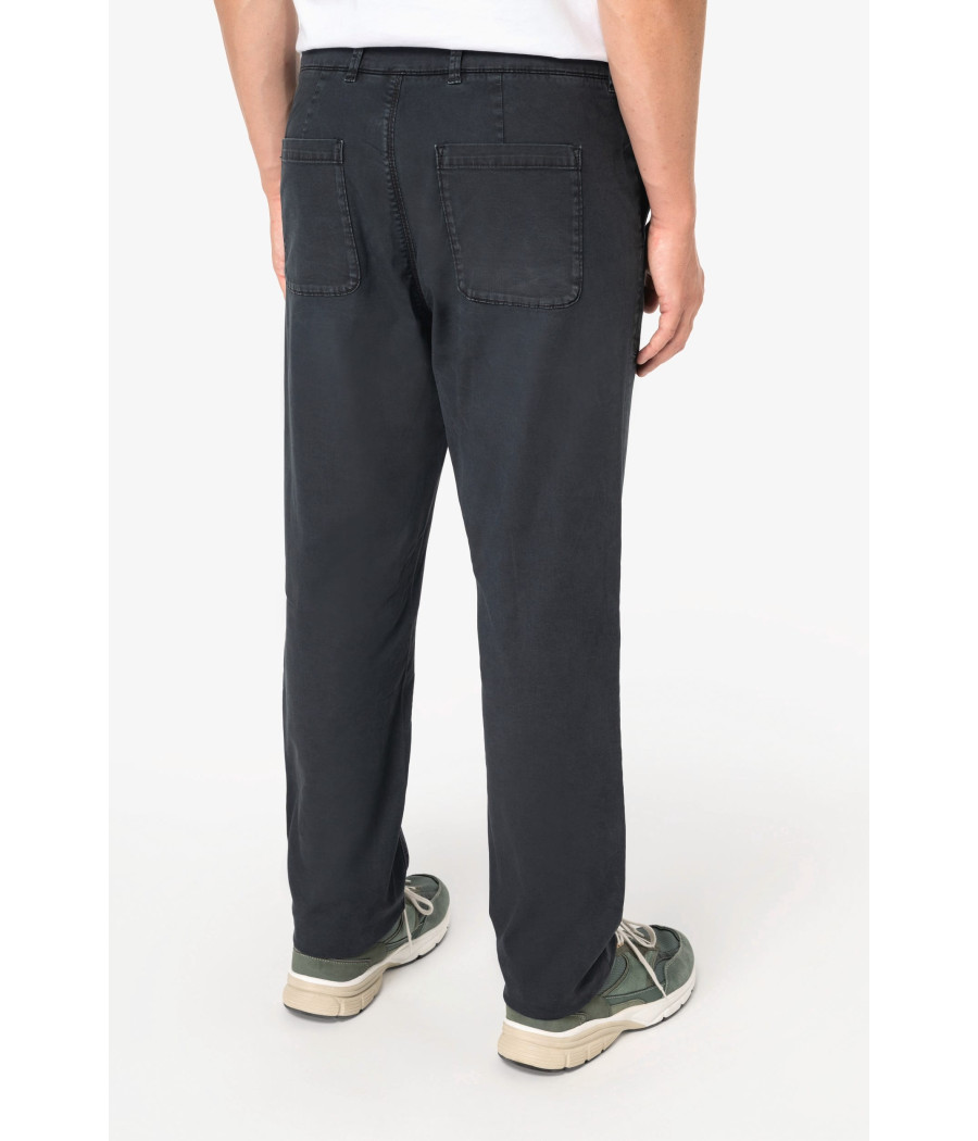 Pantalon utility écoresponsable délavé homme