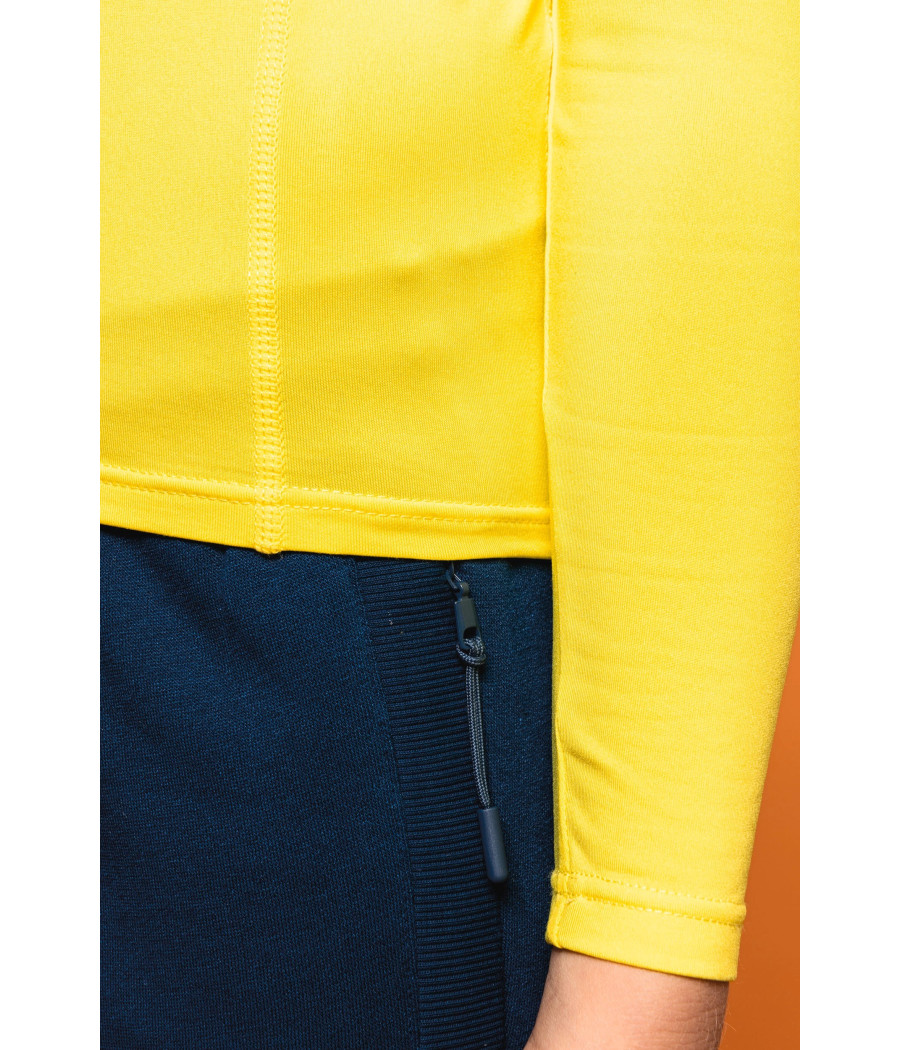 T-shirt double peau sport manches longues enfant