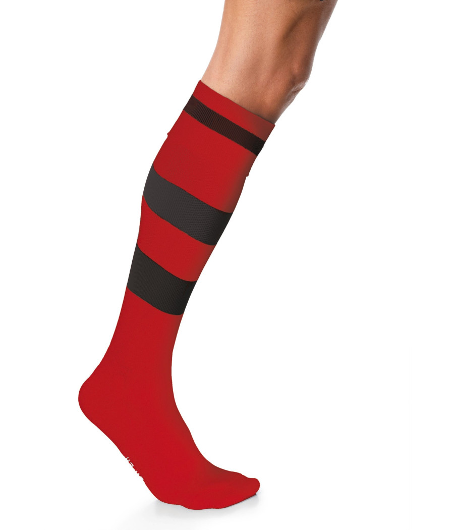 Chaussettes de sport cerclées unisexe