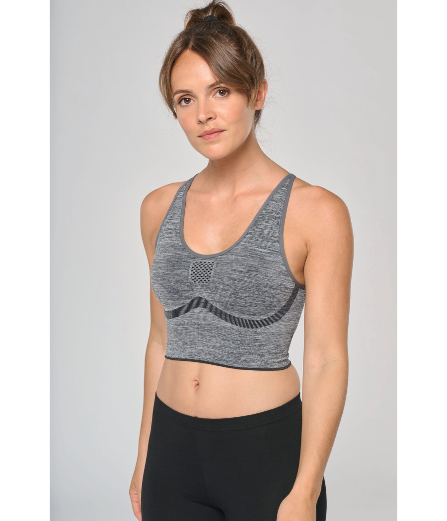 Brassière réglable sans couture femme