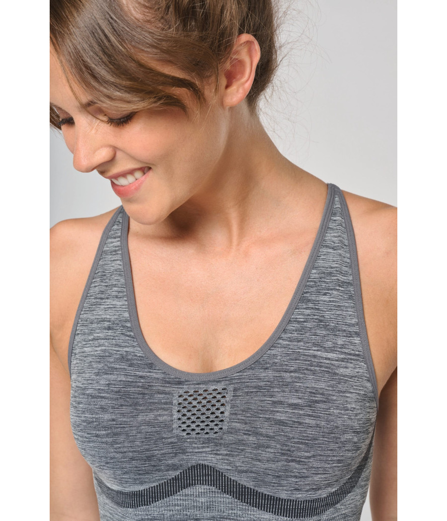 Brassière réglable sans couture femme