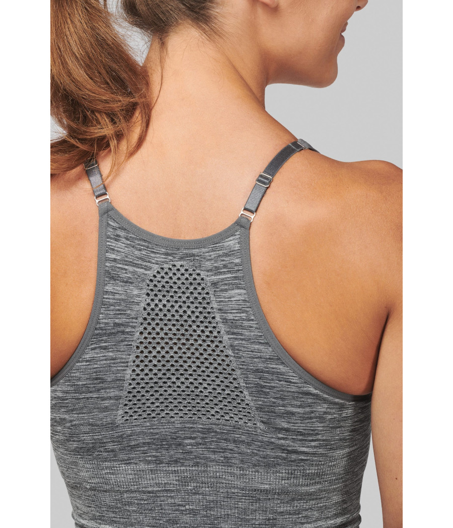 Brassière réglable sans couture femme