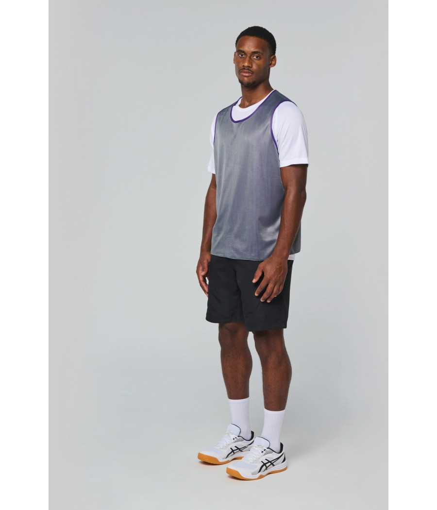 Chasuble réversible multisports unisexe