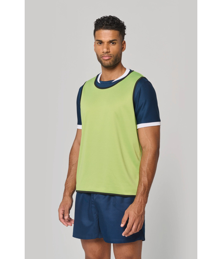 Chasuble de rugby réversible unisexe