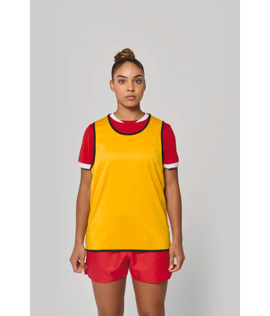 Chasuble de rugby réversible unisexe