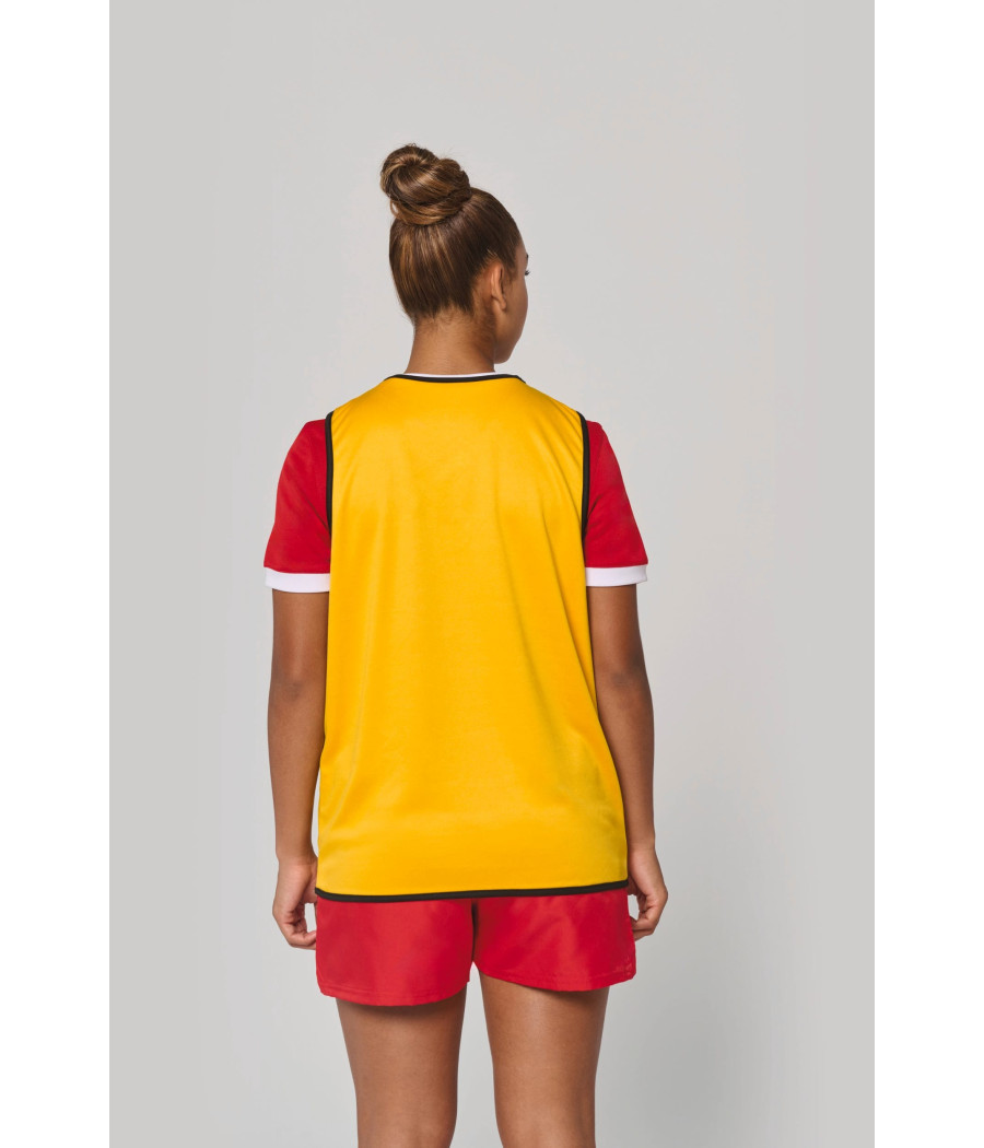 Chasuble de rugby réversible unisexe