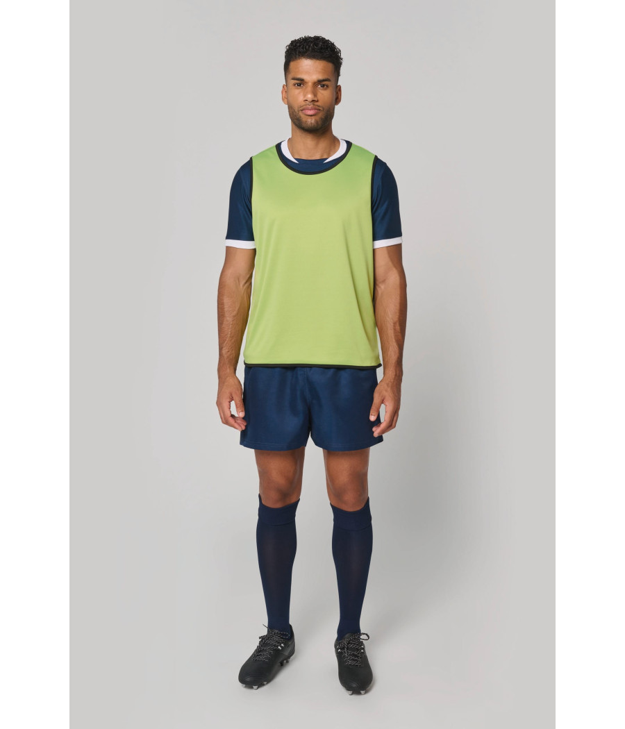 Chasuble de rugby réversible unisexe