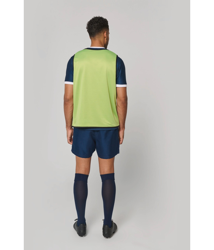 Chasuble de rugby réversible unisexe