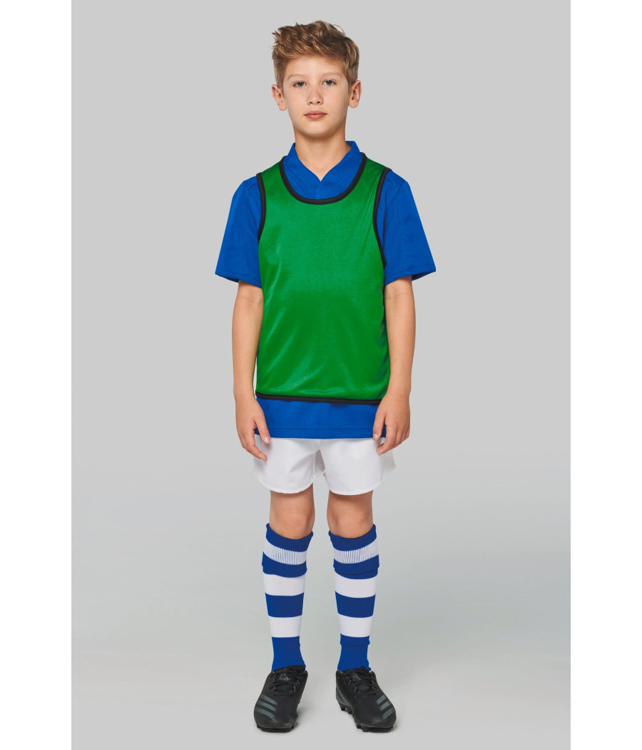 Chasuble de rugby réversible enfant