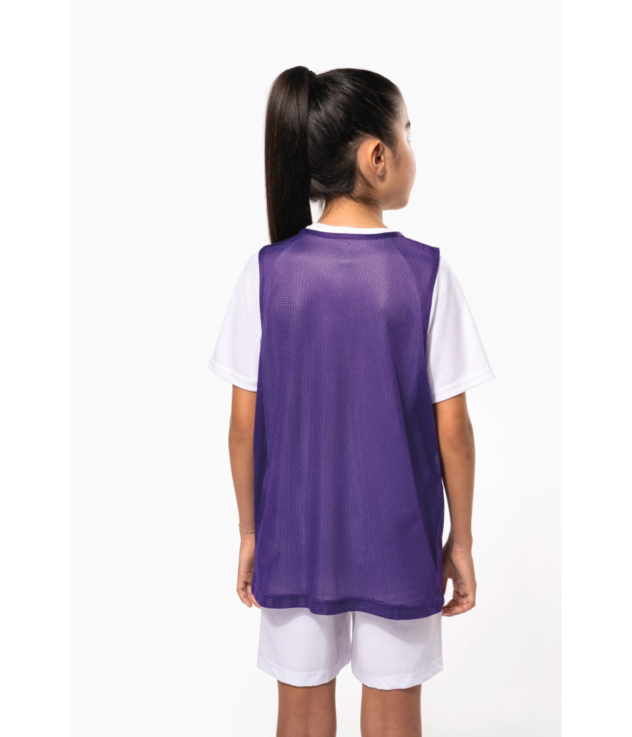 Chasuble en filet léger multisports enfant
