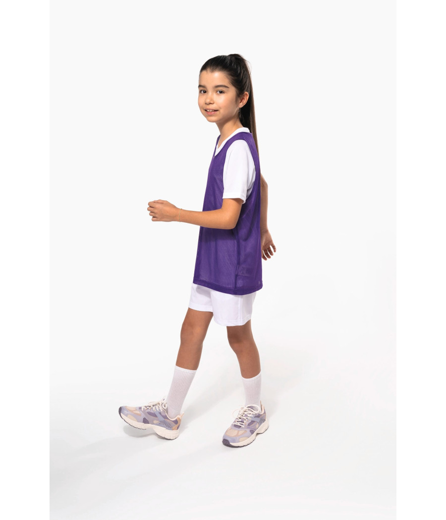 Chasuble en filet léger multisports enfant