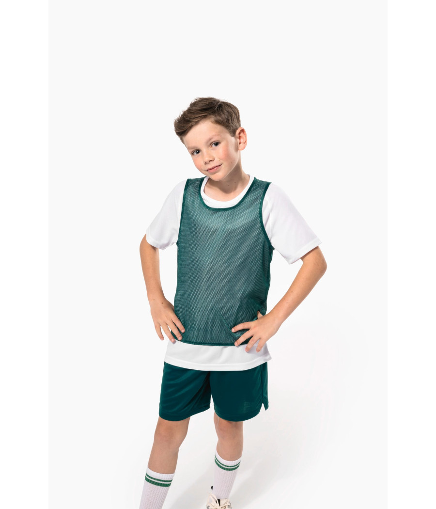 Chasuble réversible multisports enfant