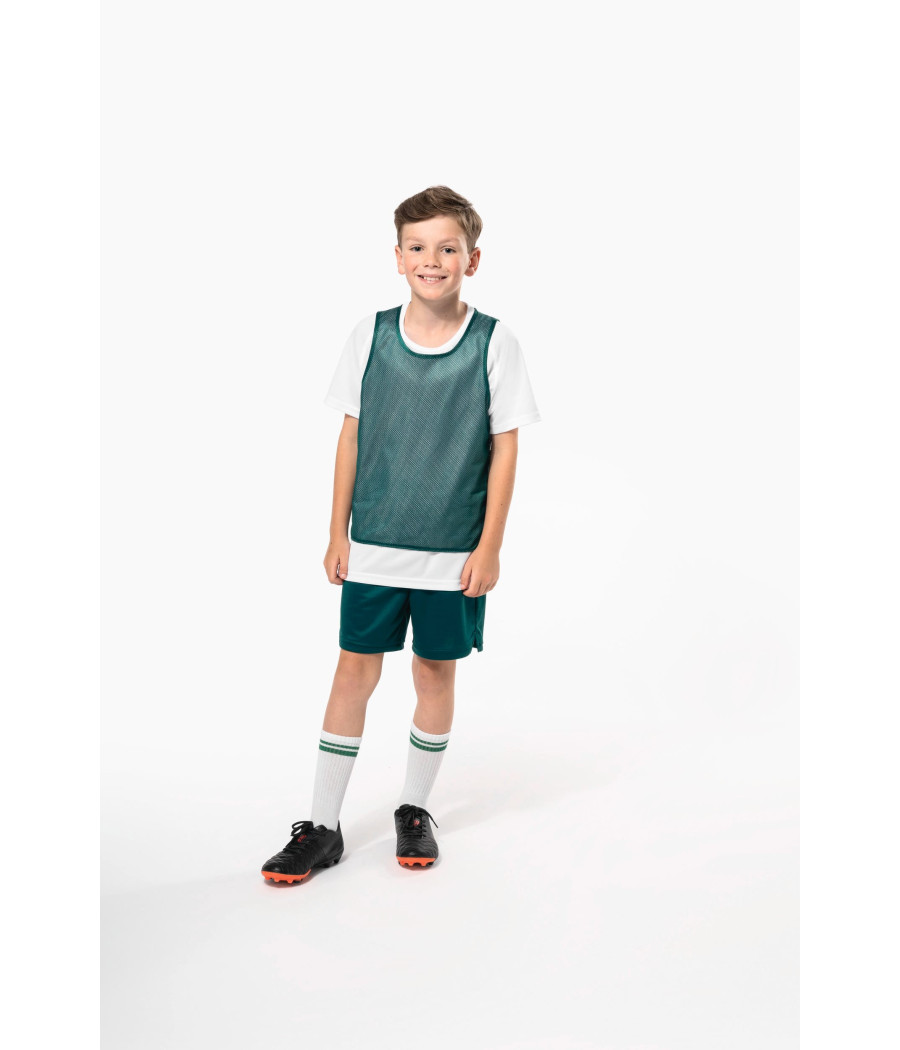 Chasuble réversible multisports enfant