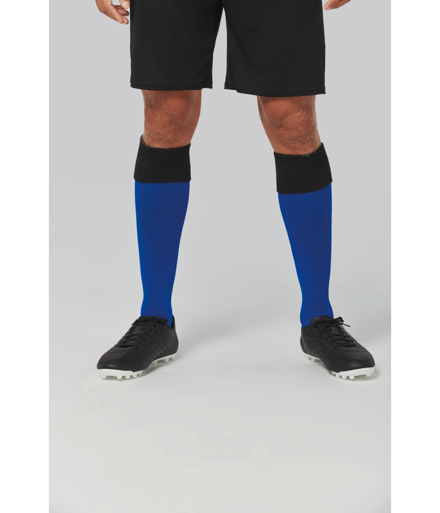 Chaussettes de sport bicolores unisexe