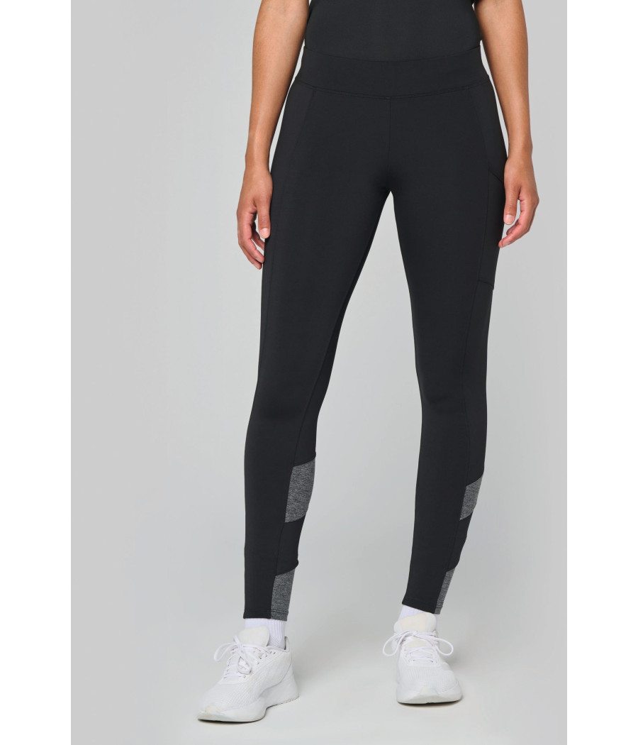 Legging de padel bicolore femme