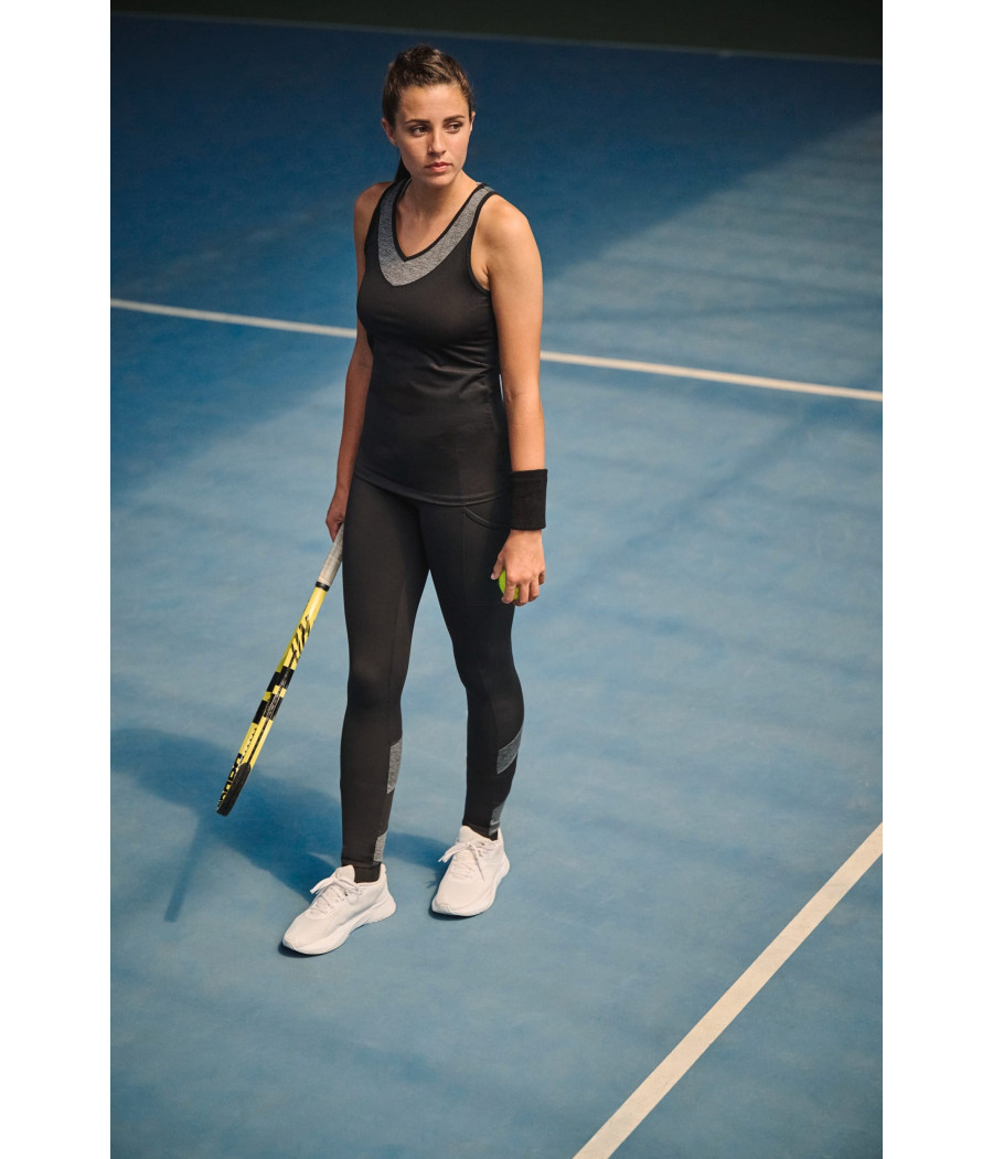 Legging de padel bicolore femme