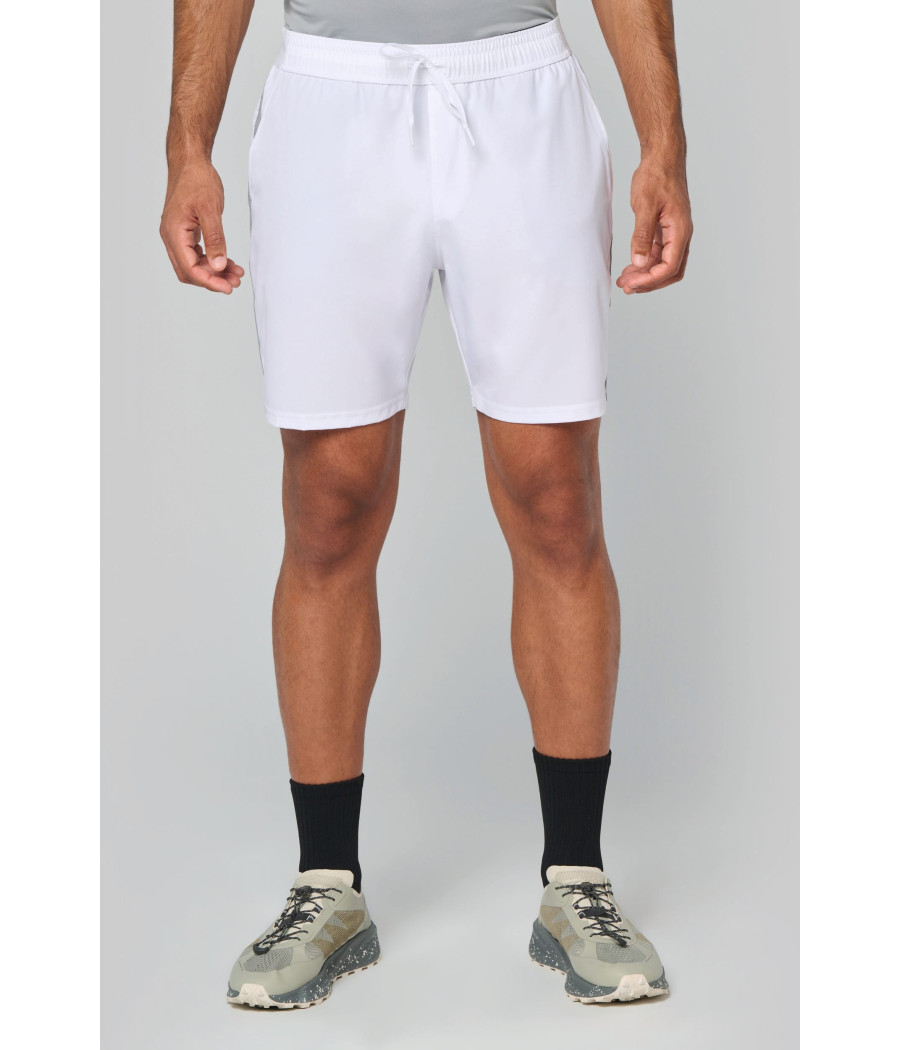 Short de padel bicolore homme