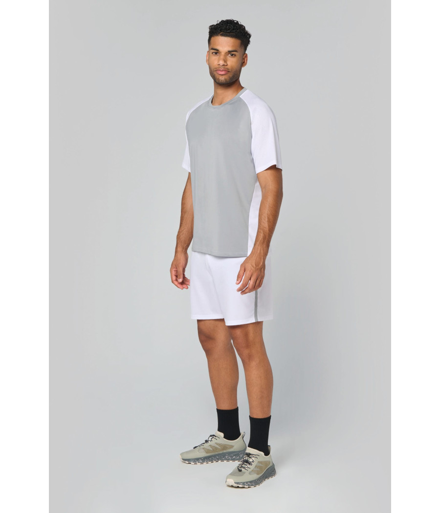 Short de padel bicolore homme
