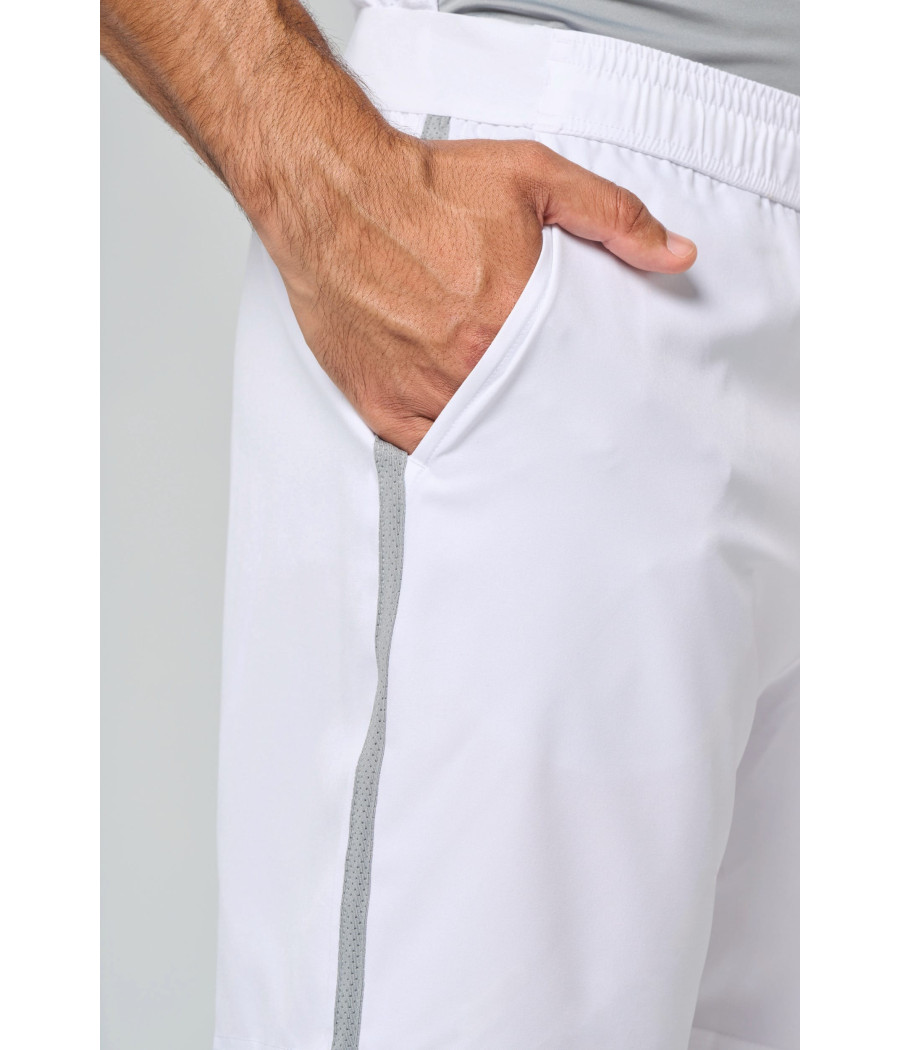 Short de padel bicolore homme