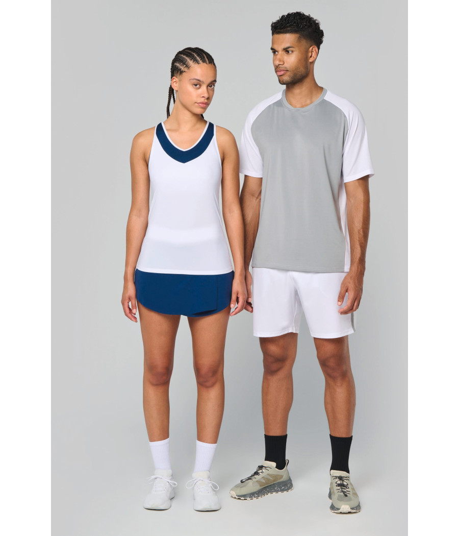 Short de padel bicolore homme