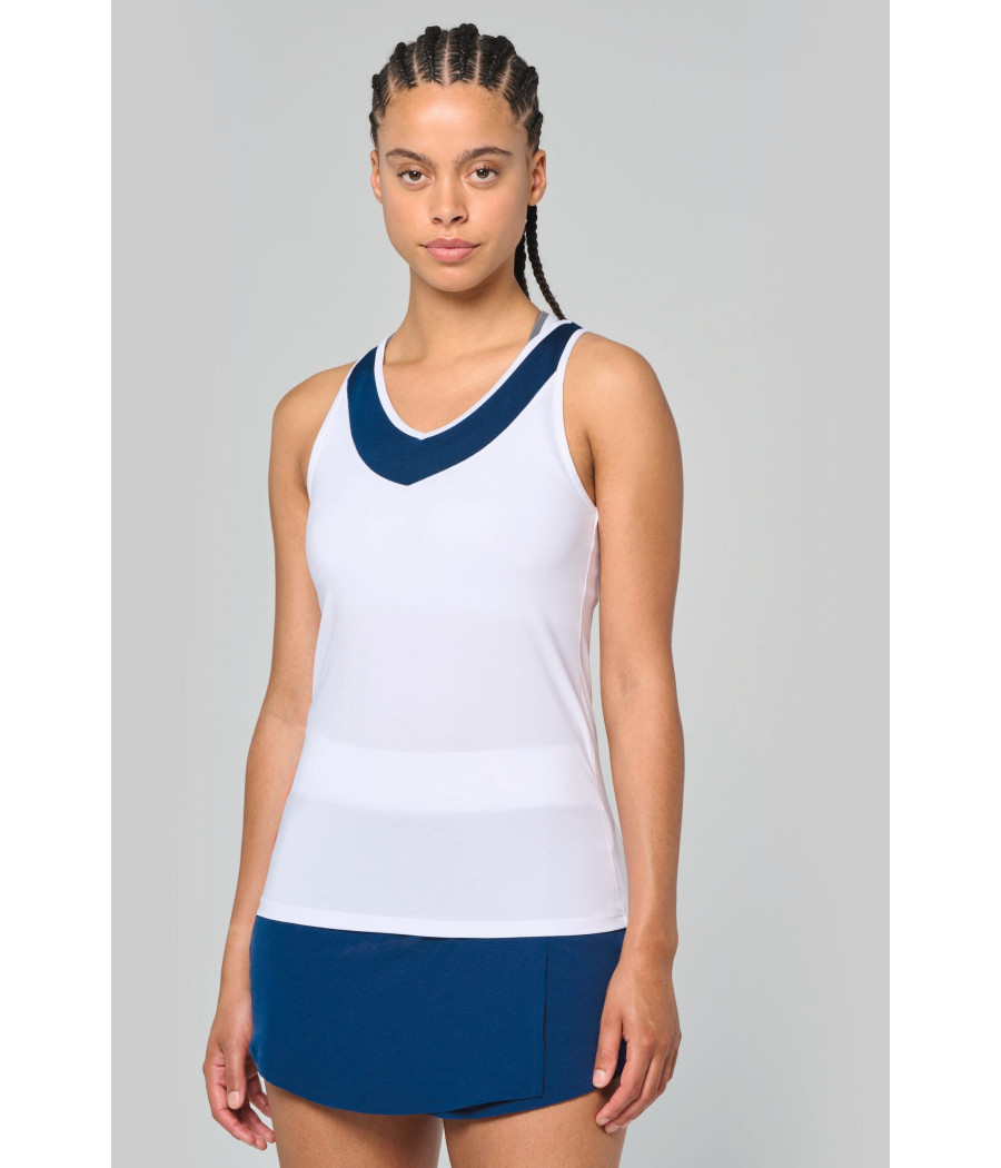 Jupe de padel avec short intégré