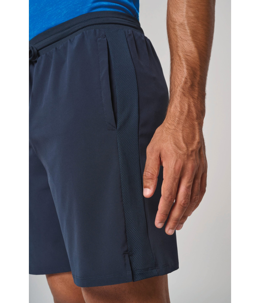 Short écoresponsable 2 en 1 avec sous short intégré homme