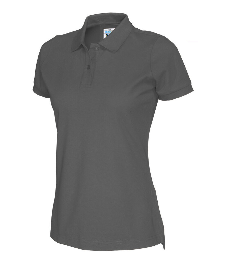 POLO MANCHES COURTES FEMME - CERTIFIÉ GOTS