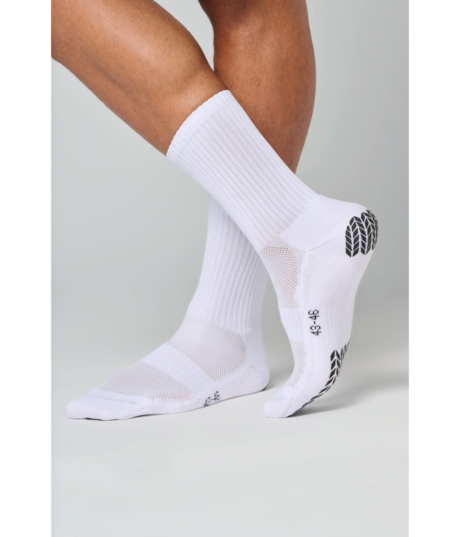 Chaussettes de sport anti-glisse unisexe