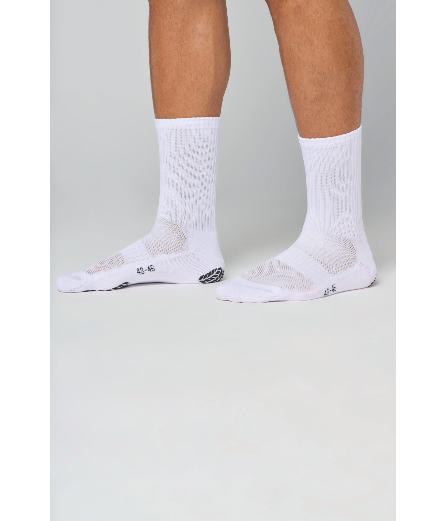 Chaussettes de sport anti-glisse unisexe