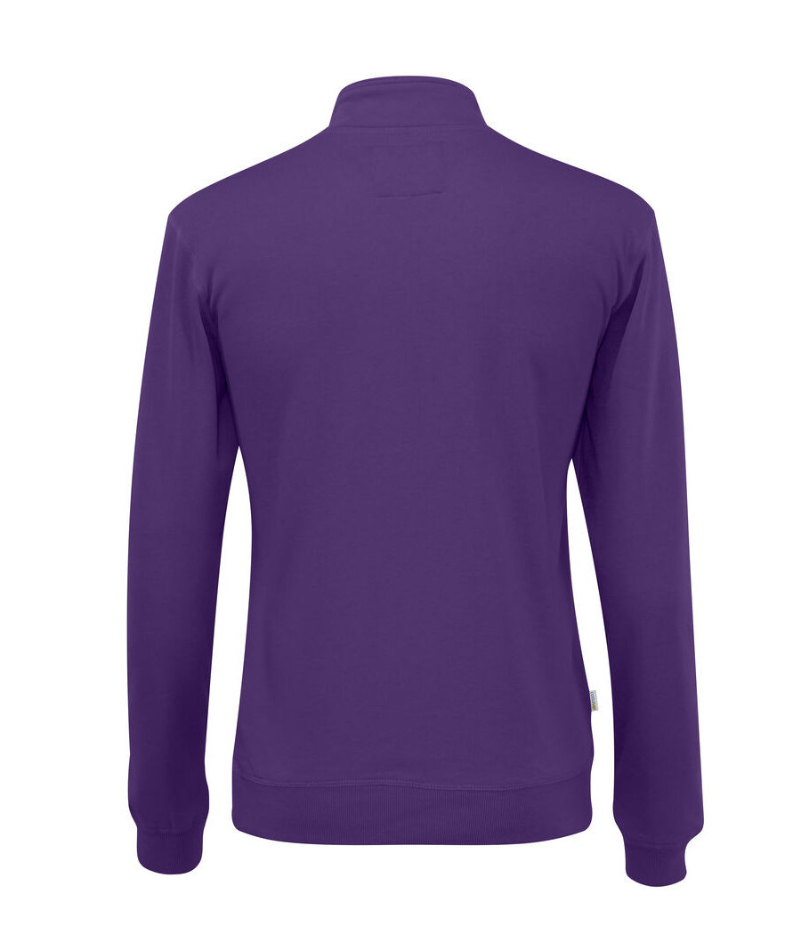 SWEATSHIRT COL ZIPPÉ UNISEX - CERTIFIÉ GOTS