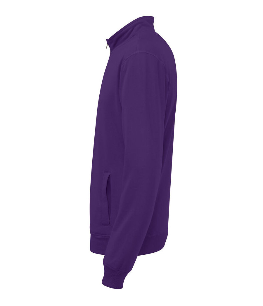 SWEATSHIRT COL ZIPPÉ UNISEX - CERTIFIÉ GOTS