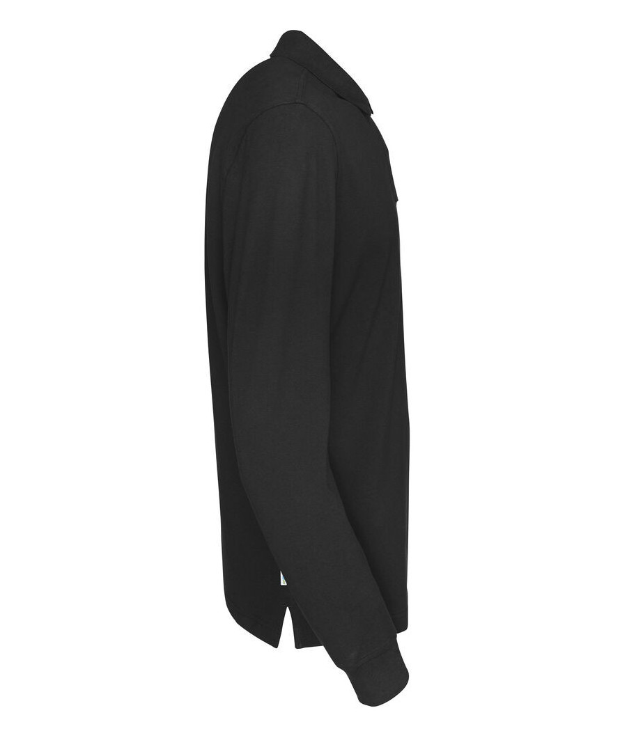 POLO PIQUE MANCHES LONGUES HOMME - CERTIFIÉ GOTS