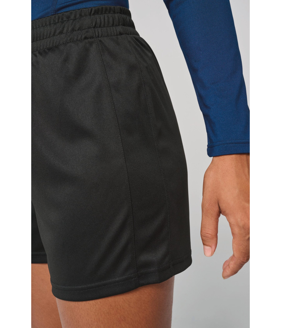 Short multisport en polyester femme