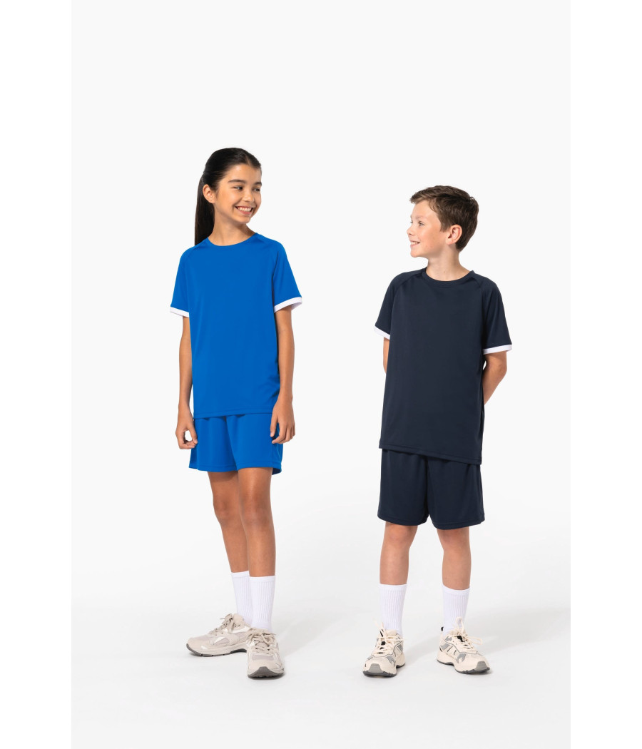 Short multisport en polyester enfant