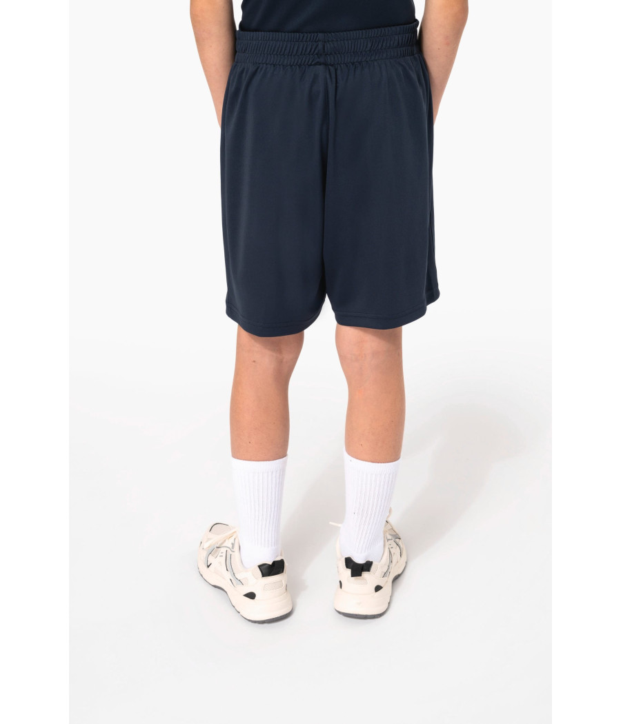 Short multisport en polyester enfant