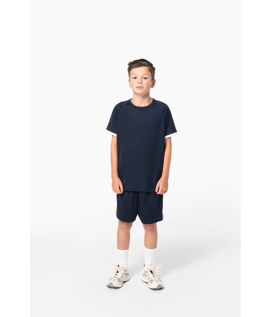 Short multisport en polyester enfant
