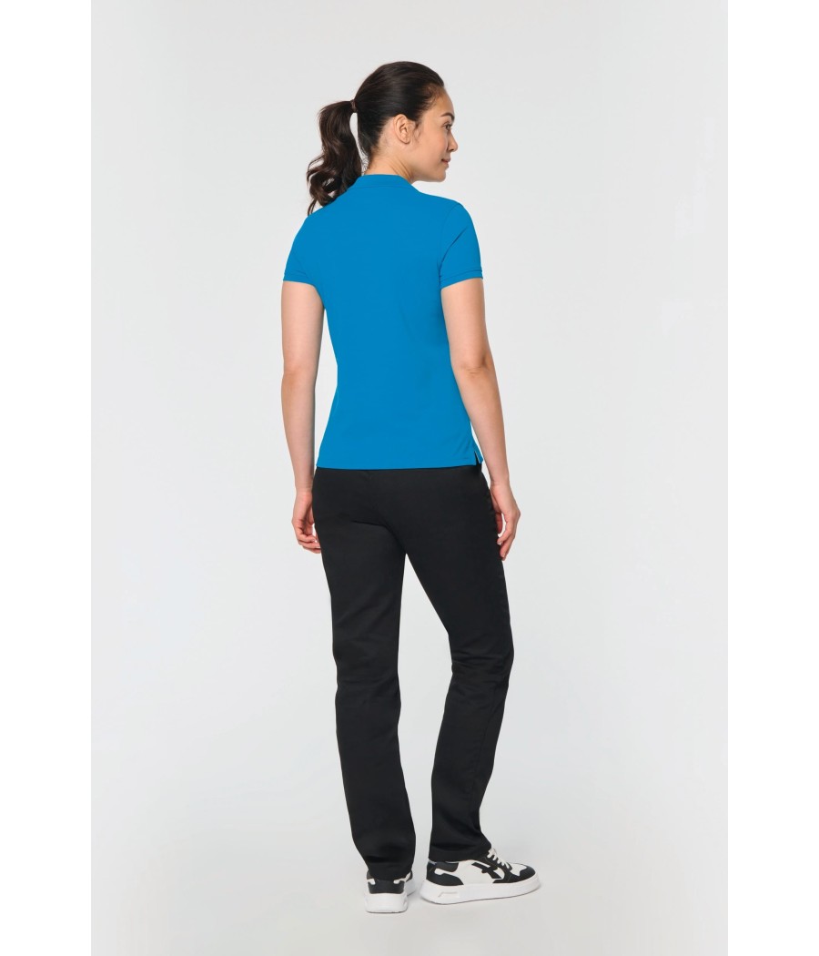 Polo manches courtes femme