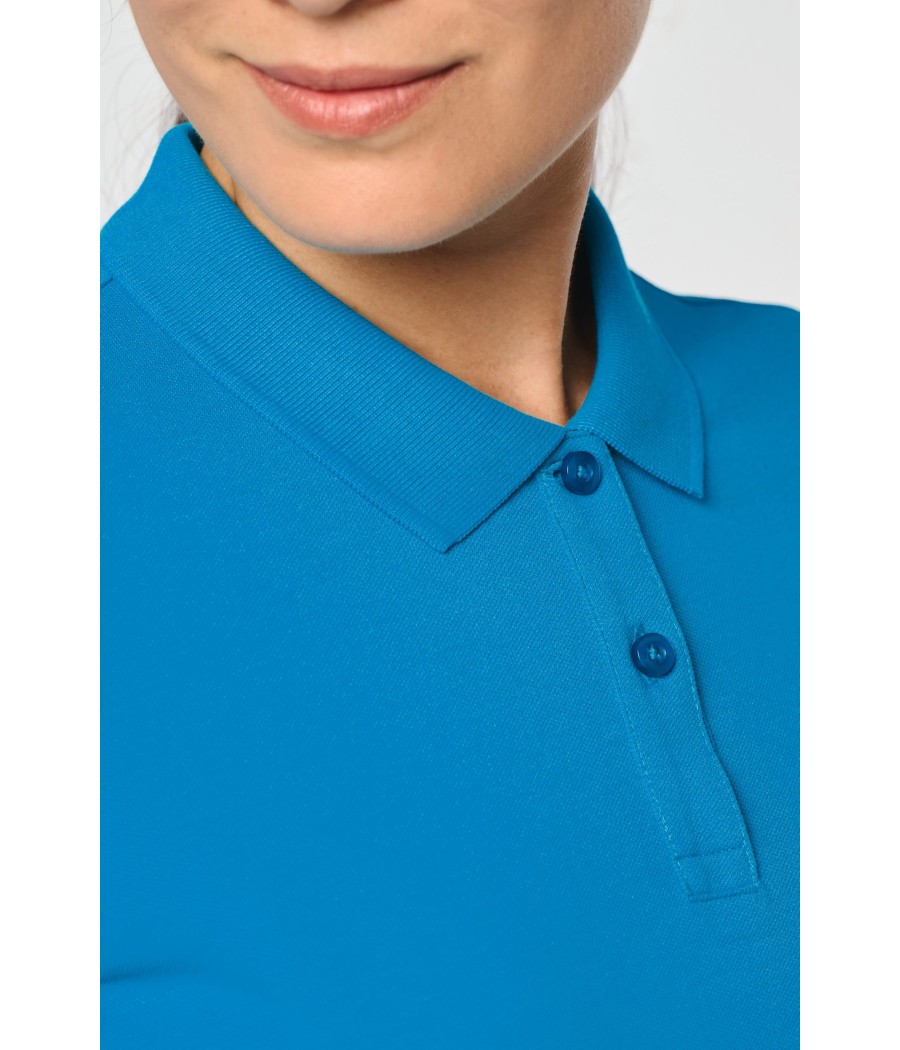 Polo manches courtes femme
